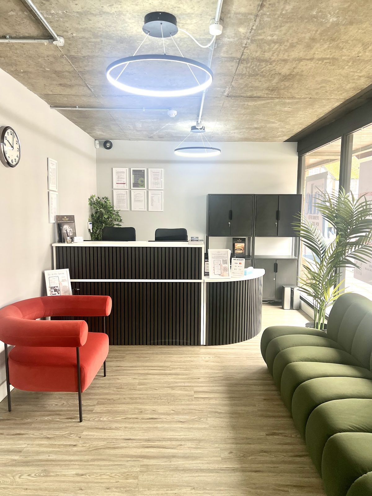 The patient lounge